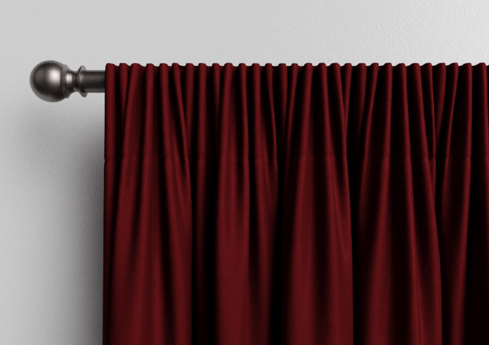 Kyoto Faux Silk, Holly - Made to Measure Curtains - Image 9